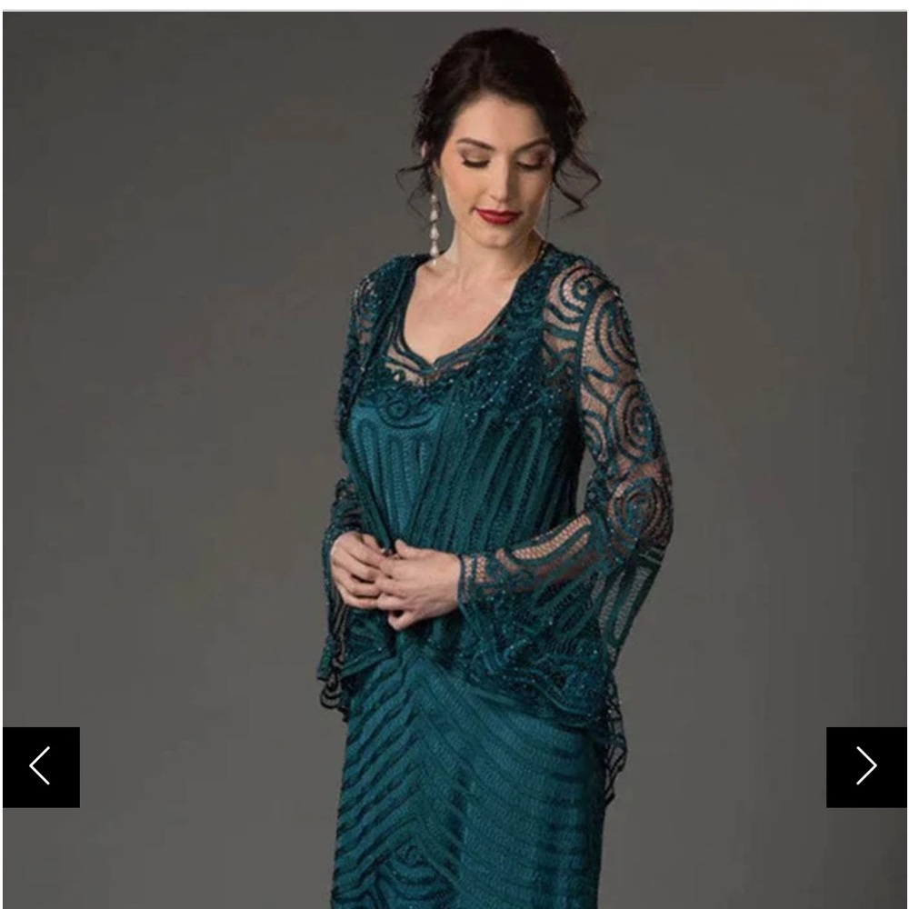 Soulmate’s crochet and beaded dress